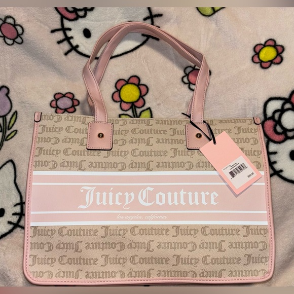 Juicy Couture Handbags - Juicy Couture Pink tote